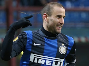 Palacio double gives Inter advantage