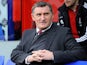 Middlesbrough manager Tony Mowbray before kick-off against Crystal Palace on February 16, 2013