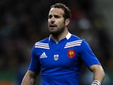 France's Frederic Michalak in action against Wales on February 9, 2013