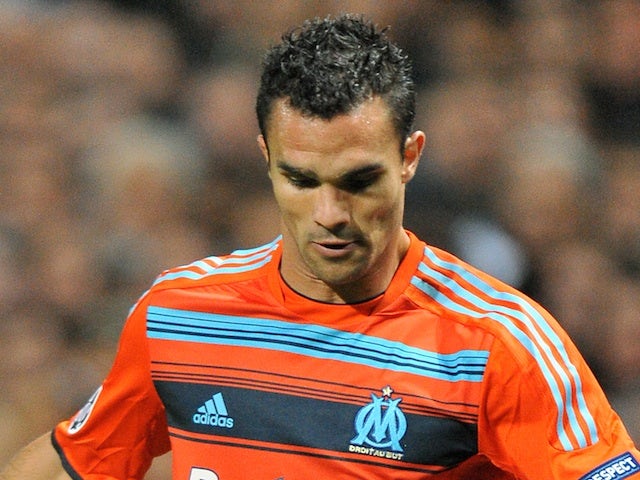 Marseille's Jermey Morel in action against Arsenal on 19 October 2011