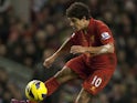 Liverpool's Philippe Coutinho in action against West Brom on February 11, 2013
