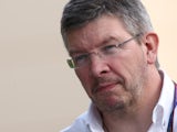 Mercedes team principle Ross Brawn at the Bahrain Grand Prix on March 11, 2010