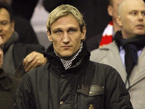 Sami Hyypia in the stands on February 6, 2012
