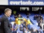 Everton manager David Moyes prior to his sides match against Bolton Wanderers on January 26, 2013