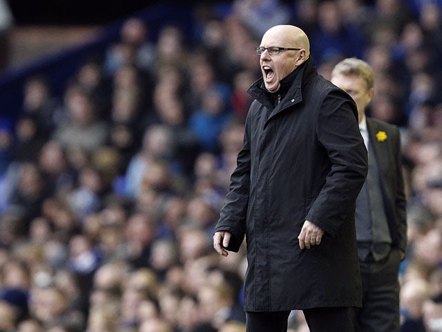 Reading manager Brian McDermott during his side's match against Everton on March 2, 2013