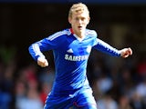 Chelsea player George Saville during an FA Youth Cup match on April 10, 2011