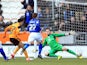Hull City's Gedo scores his side's second goal against Birmingham on March 2, 2013