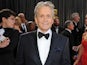 Actor Michael Douglas arriving at the 85th Academy Awards on February 24, 2013