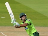 Mohammad Hafeez in action on September 20, 2010