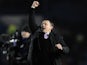 Nottingham Forest manager Billy Davies celebrates his side's victory over Sheffield Wednesday on March 2, 2013