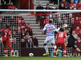 Queens Park Rangers' Jay Bothroyd scores his side's second goal against Southampton on March 2, 2013