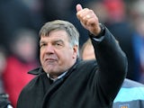 West Ham manager Sam Alladyce following his side's victory over Stoke City on March 2, 2013
