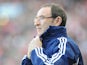 Sunderland manager Martin O'Neill during his team's match against Fulham on March 2, 2013