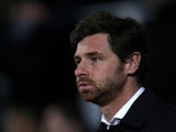 Tottenham Hotspur manager Andre Villas-Boas prior to kick-off against West Ham on February 25, 2013