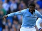 Manchester City's Kolo Toure in action on February 17, 2013