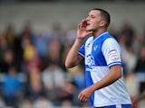 Bristol Rovers player Oliver Norburn during his side's match against Burton Albion on October 13, 2012