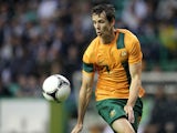 Australia's Robbie Kruse in action during his side's match against Scotland on August 15, 2012