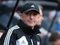 Stoke boss Tony Pulis in the dugout during the match against Newcastle on March 10, 2013 