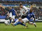 Birmingham's Wes Thomas scores against Derby County on March 9, 2013