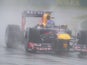 World champion Sebastian Vettel during qualifying for the Australian GP on March 16, 2013