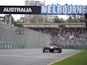 Lotus driver Kimi Raikkonen of Finland drives through the main straight during the Australian Formula One Grand Prix on March 17, 2013