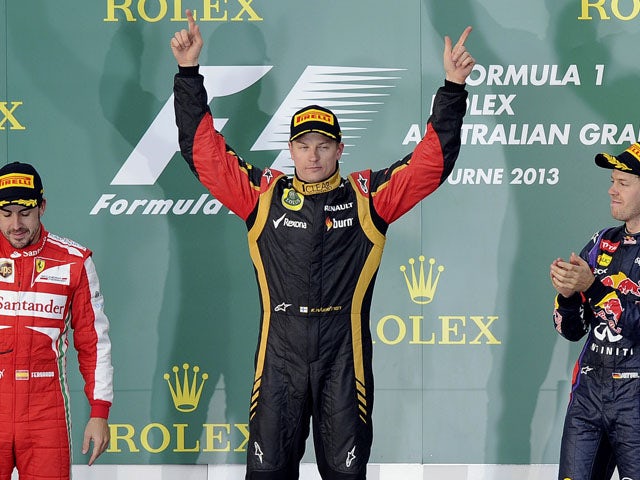 Raikkonen wins Australian GP