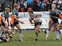 Bradford Bulls' Brett Kearney scores a try during the Super League match against Hull on March 17, 2013