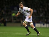 England's Chris Robshaw in action during their Six Nations clash with France on February 23, 2013