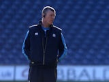 Scotland's interim defence coach Dean Ryan on February 23, 2013