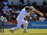 England batsman Jonathan Trott in action against New Zealand on March 14, 2013