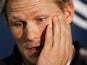 Josh Lewsey during a press conference on October 15, 2007