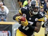 Pittsburgh Steelers wide receiver Mike Wallace in action on December 9, 2012
