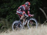 Cadel Evans in action during the 19th stage of the Tour de France on July 21, 2013