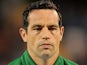 Rep of Ireland 'keeper David Forde before his debut on September 9, 2012