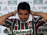 Footballer Deco during a press conference for his new team Fluminense  on August 9, 2010