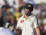 Australia's Ed Cowan in action against South Africa on December 2, 2012
