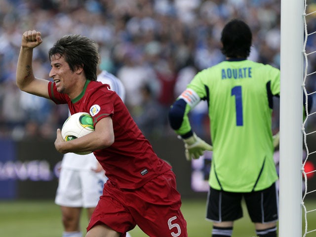 Late Coentrao goal saves Portugal