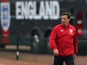 England coach Gary Neville before a training session on October 11, 2012