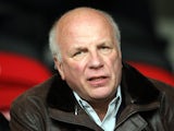 Greg Dyke in the stands on March 11, 2006