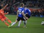 Rafael van der Vaart scores for the Netherlands in their World Cup qualifying match with Estonia on March 22, 2013