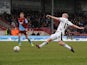Doncaster's Iain Hume scores his team's second against Scunthorpe on March 23, 2013