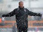Cheltenham manager Mark Yates on the touchline during the match against Barnet on March 23, 2013