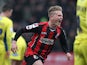Bournemouth's Matt Ritchie scores his team's second against Bury on March 23, 2013