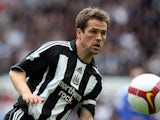 Then Newcastle forward Michael Owen, during a game with Chelsea on April 4, 2009