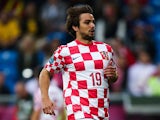 Croatia's Nico Kranjcar in action on June 14, 2012