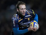 Worcester Warriors' Chris Pennell in action on January 4, 2013
