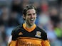 Hull's George Boyd celebrates after scoring the opening goal against Huddersfield on March 30, 2013