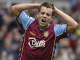 Former Aston Villa player Lee Hendrie during a Premier League match on March 25, 2006
