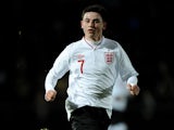 England's Patrick Roberts during a Under 16 international match with Scotland on November 29, 2012