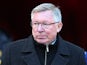 Manchester United boss Sir Alex Ferguson prior to kick-off against Sunderland on March 30, 2013